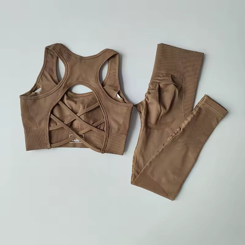 Sculptiva - Ensemble haut et bas sans couture