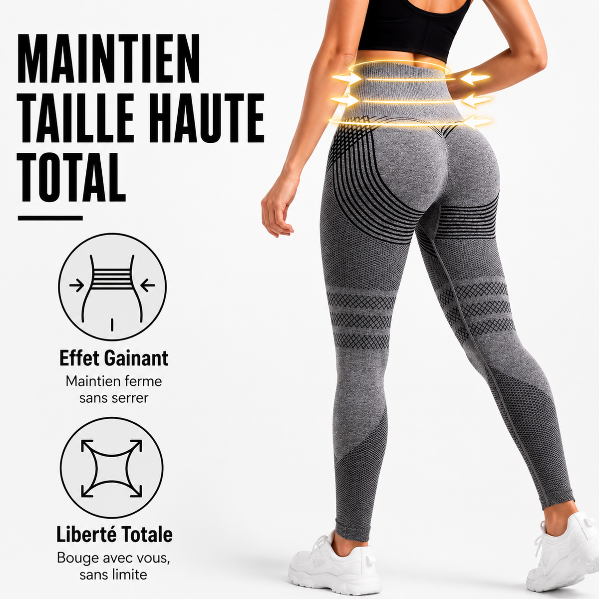 CurvePro™ Legging Anti-Cellulite et Sculptant 3D (Lot de 2)